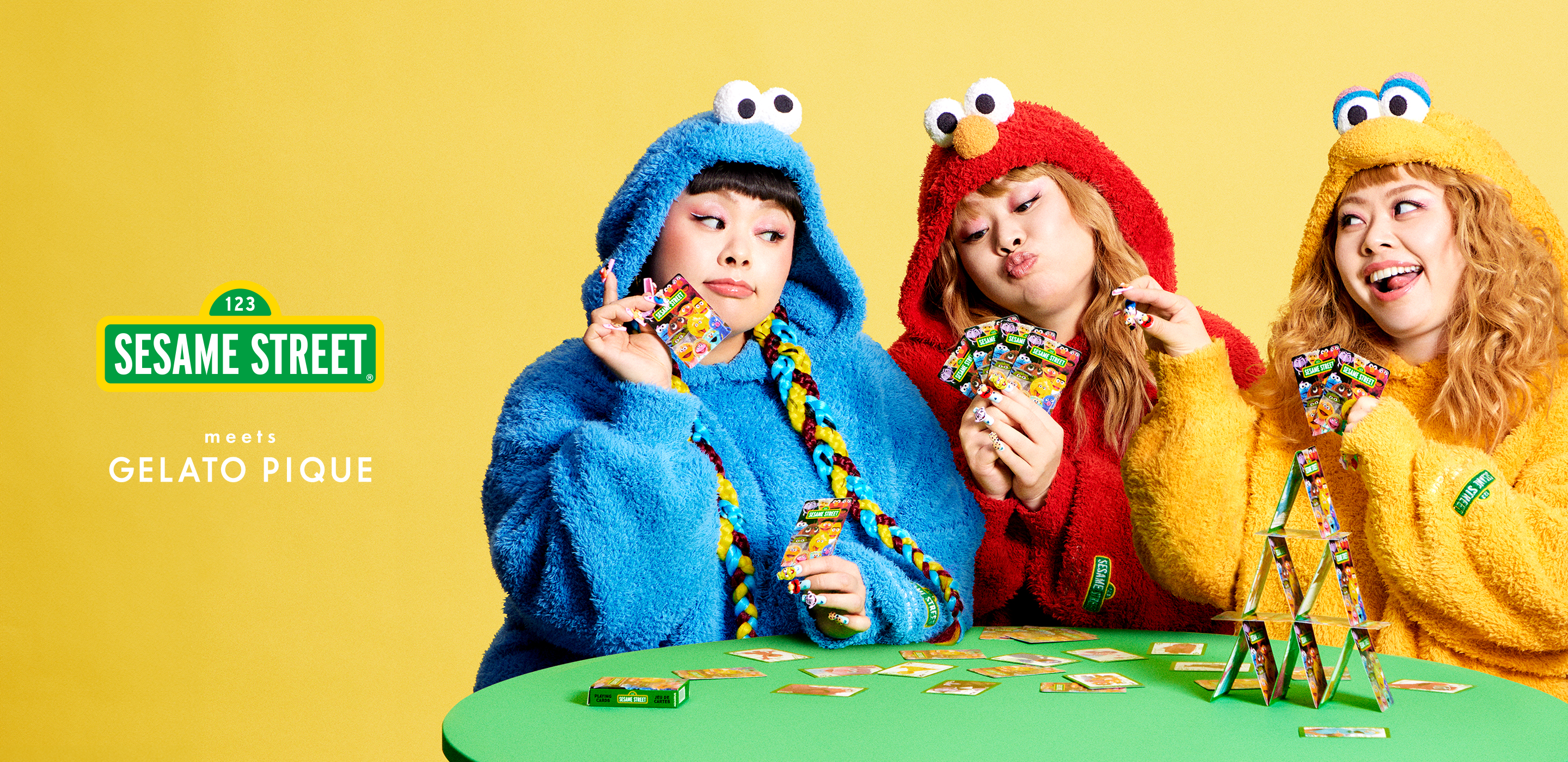 123 SESAME STREET Meets GELATO PIQUE